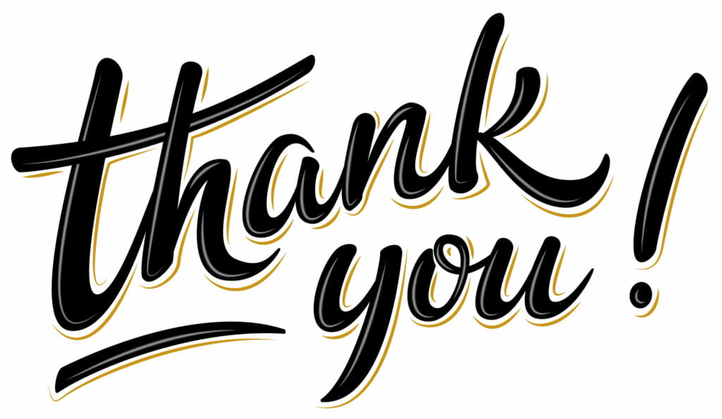 Thanks you